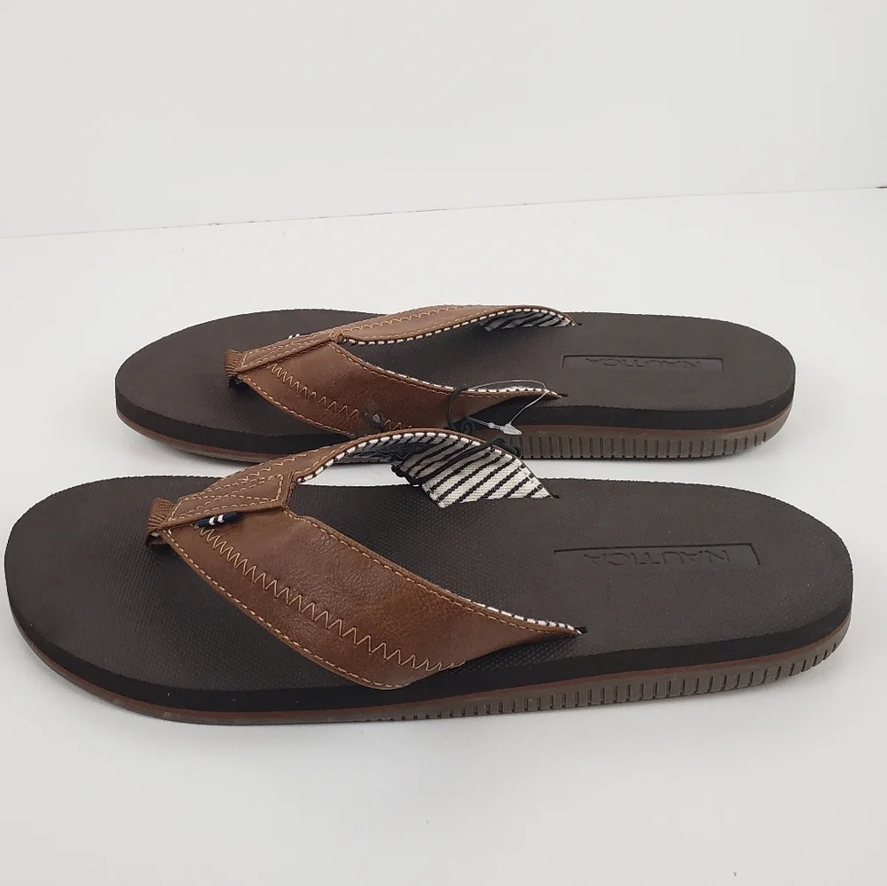 Nautica men brown